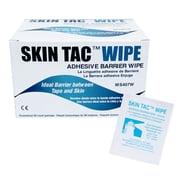Skin Tac Adhesive Barrier Wipe: 50 Count White