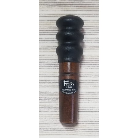 Faulk's LS-85 Deluxe Squirrel Call - Realistic Distress Call Brown