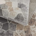 thumbnail image 5 of 5â€™ x 8â€™ Beige Cobblestone Pattern Area Rug, 5 of 9