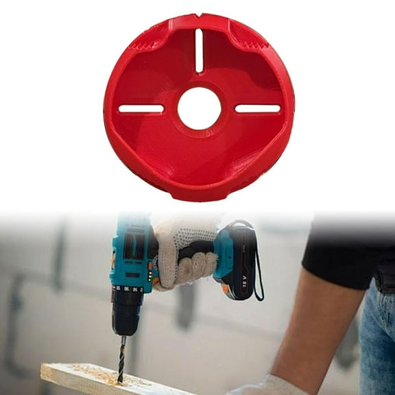 colaxi Drill Dust Collector, Dust Catcher,Red Multifunctional Professional Drill Dust Box Collection Box for Brick Cordless Drill