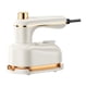 thumbnail image 2 of Vaporizador Ropa Mano Plancha Eléctrica Plegable Mini Vaporizador para El Conveniente Planchado A Ropa (Beige UE) Blanco Roto Regulación Europea, 2 of 9