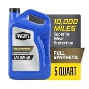 Super Tech Full Synthetic SAE 0W-40 A3/B4 Motor Oil, 5 Quarts