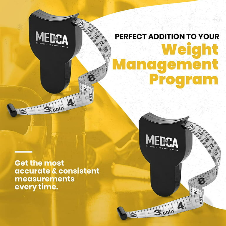 Body Tape Measure - (4 Pack) Measuring Tape for Body and Body Fat Measuring  Device Fitness & Weight Monitors, (Inches & cm) Retractable Tapes Measure  Ruler for Accurate Body Fat Calculator