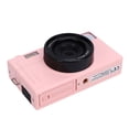 thumbnail image 3 of Cámara Digital 4K, Cámara Para Vlogging Con Enfoque Automático De 64 MP Y 3 Tipos De Modos De Flash Frontal, Cámara Digital Retro De Apuntar Y Disparar Con Batería De 1500 MAh, 3 of 7