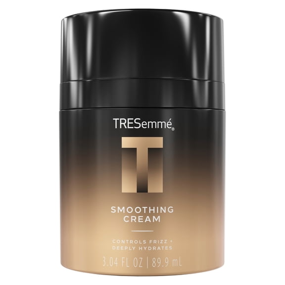 TRESemmé Smoothing Cream for Frizz-Control & Deep Hydration, A-List Collection Developed & Safe for All Hair Types, 3.04 fl oz