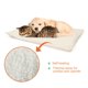 thumbnail image 1 of Alfombrilla de cama con calefacción para gatos de felpa de invierno, desmontable, lavable, para suministros para mascotas (marfil), 1 of 8