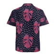 thumbnail image 3 of High Quality Hawaiian Shirts for Men Short Sleeve Aloha Beach Shirt Floral Summer Casual Button Down Shirts Blouses GDTOFY, 3 of 7