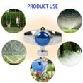 thumbnail image 3 of 360 Degree yard sprinkler for lawn, 2 Pack Circle Pattern Sprinkler with Gentle Water Flow for Small Area Yard Lawn Garden Watering, Coverage Up to 30FT (Blue), 3 of 7