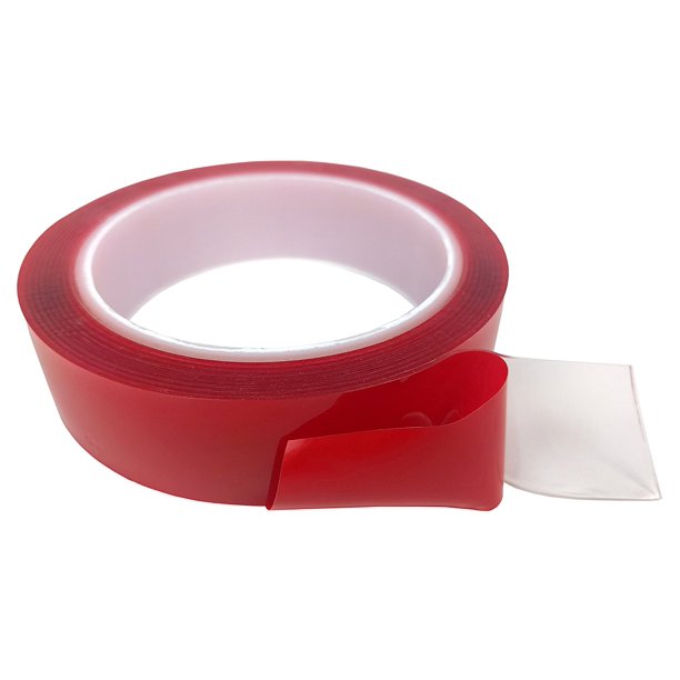 Double Sided Clear Servo Tape 10 FOOT ROLL (25mm x 3m) 10' Easy Remove