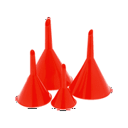 4 Piece Plastic Funnel Set