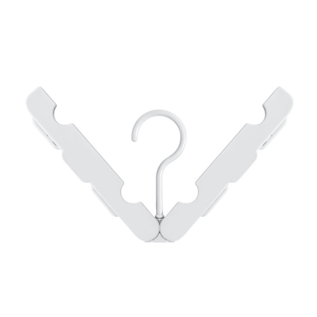 Fiudx Percha Plegable, Tendedero Portátil de Viaje, Antideslizante y Resistente Al Viento, Diseño Compacto, para Uso En Interiores y Exteriores, para Lavandería y Dormitorio, Tamaño 16 X 5,4 Cm.
