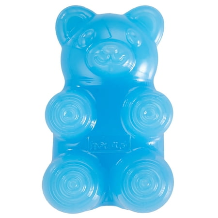 Outward Hound Gummiez Bear 2-in-1 Dog Chew Toy and Treat Stuffer Blue