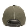 thumbnail image 2 of Outdoor Cap PDT-800 Pigment Dyed Cotton Twill-Black/Olive, 2 of 8