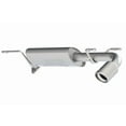 thumbnail image 1 of Borla Exhaust System Kit 11843 Exhaust System Kit Axle Back System; T-304 Stainless Steel; With Muffler; 2 Inch Pipe Diameter; Single Exhaust Single Exit; Rear Exit, 1 of 3