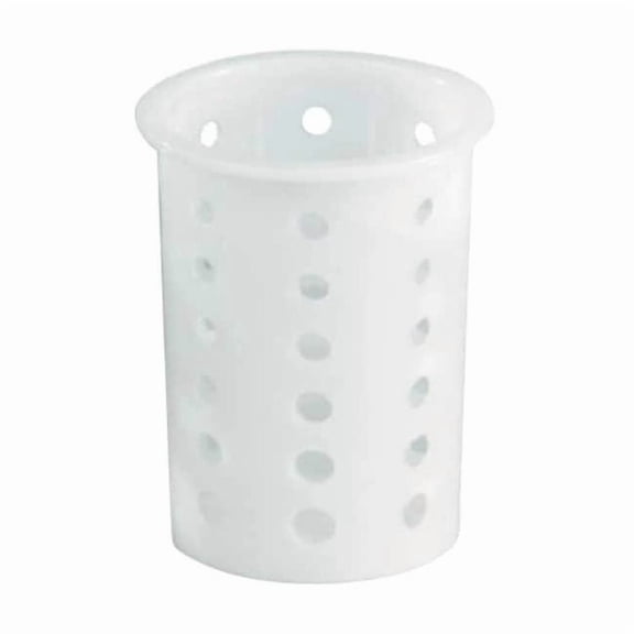 Vollrath Flatware Cyldr,Wht,Plastic 52643