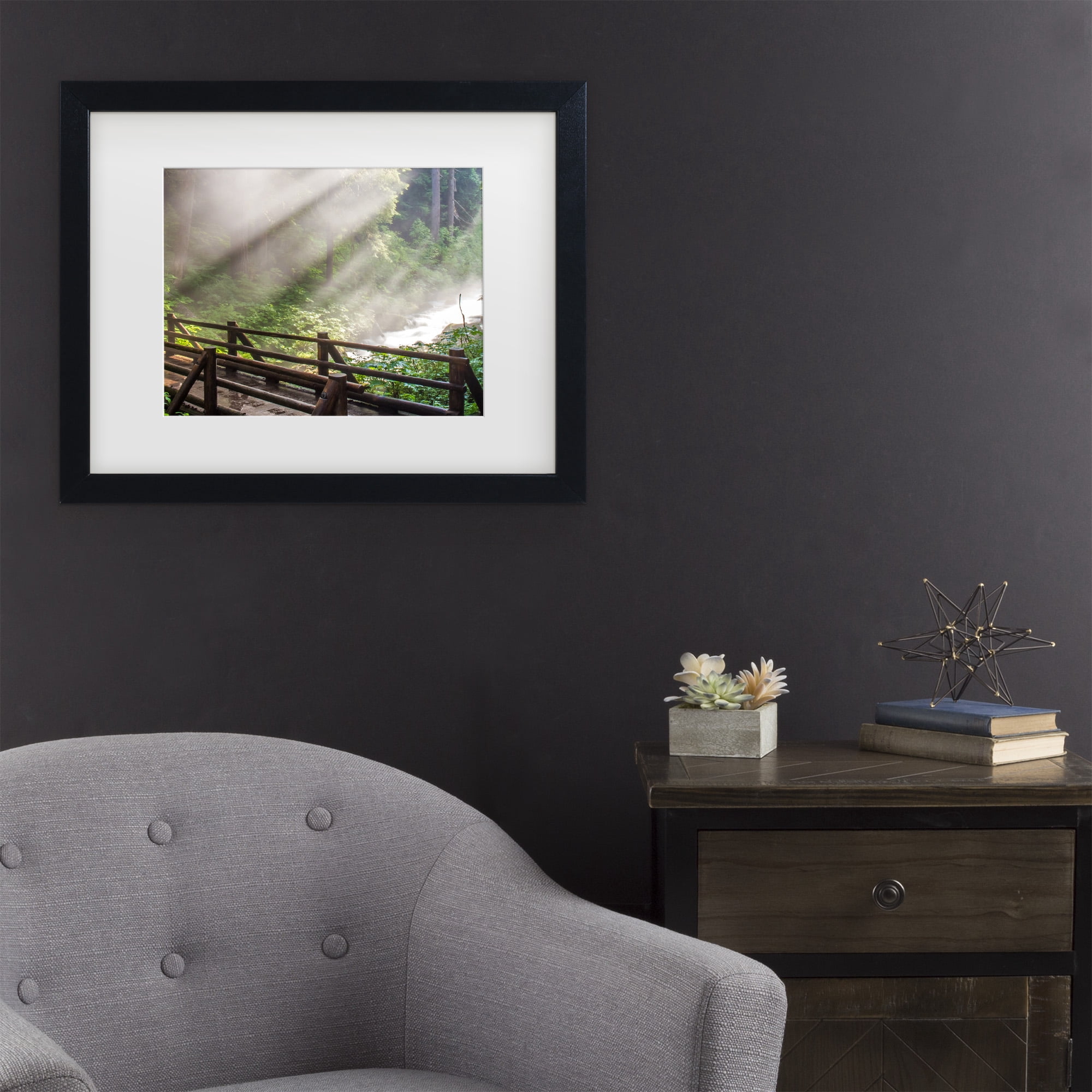 Trademark Fine Art 'Forest Sunlight' Canvas Art by Pierre Leclerc