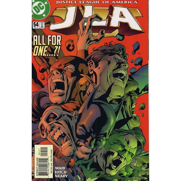 JLA #54 VF ; DC Comic Book