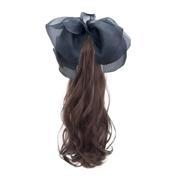 ZOUBAOQ Clip On Ponytail Hair Extension Synthetic Ponytail Hair Pony Tail Hair Hairpiec