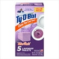 thumbnail image 2 of (3 pack) Ty-D-Bol Bleach-Free Toilet Bowl Cleaner Tablets, Unscented, 1.4 oz, 5 Pack, 2 of 12