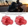thumbnail image 3 of Motorcycle Mirror Adapter Screws CNC Aluminum Alloy Motorbike Rearview Mirror Plugs Bolts Applicable for Motorcycle Riders, 3 of 7