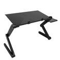 thumbnail image 1 of Adjustable Laptop Stand, 360 Degrees Rotation Base Ergonomic Foldable Laptop Riser Portable Laptop Holder with Mouse Plate for Desk, 1 of 7