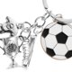 thumbnail image 3 of YSNOOWE 3Ud Llavero Deportivo Fútbol Trofeo Plateado Resistente Para Souvenirs Y Regalos De, 3 of 6
