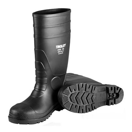 Sz 14 Blk Pvc Sock Boot