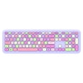 thumbnail image 4 of Kit 2 en 1 Teclado y Mouse ACTECK CREATOR CHIC COLORS MK475 Inalambrico USB 2.4Ghz Delgado Morado AC-935173 Acteck AC-935173, 4 of 7