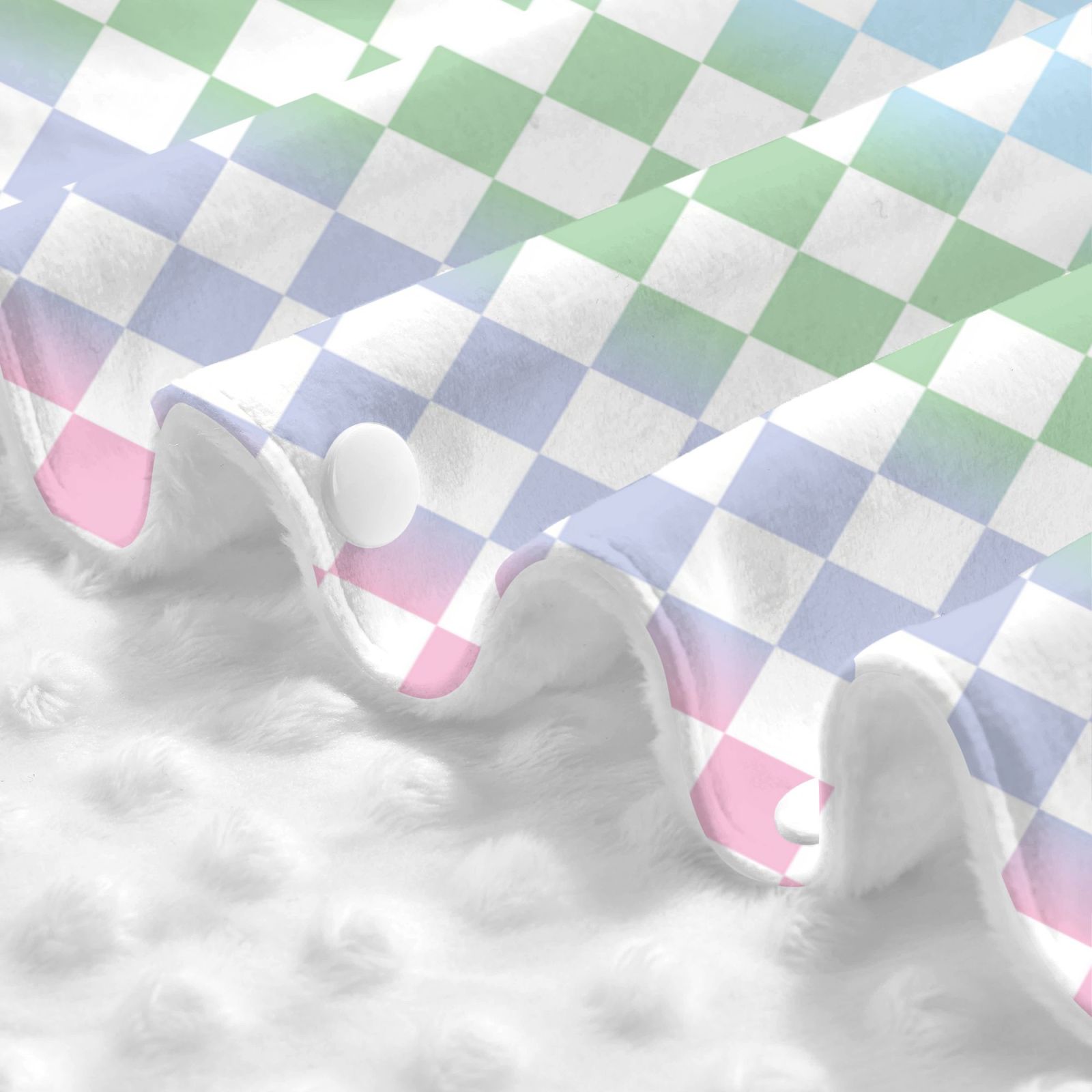 Car Seat Cover Baby - Colorful Checkerboard Breathable Infant Car Seat Cover for Baby Carseat, Lightweight Comfort Baby Essentials Must Haves Newborn Stuff for Girl Boy