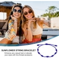thumbnail image 5 of 10 Pcs Adjustable Cord Bracelet String, 7 Knot Good Luck Handmade Braided String Protection for Women DIY Wrist Jewelry Making, 13-26cm Long, 5 of 5