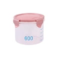thumbnail image 2 of TACILIP with Graduated Round Storage Jars Sealing Jars Plastic Kitchen with Lids Snack Jars Grains Storage Jars Storage Jars Yoghurt Cheese Cake Jars Organization and Storage, Men Gifts, 2 of 6