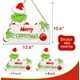 thumbnail image 2 of Letreros colgantes navideños de Grinch, letreros para puerta para decoración navideña, suministros para fiestas con temática de Grinch, decoración de patio, porche, pared, ventana, habitación de niños, 2 of 4