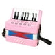 thumbnail image 2 of Acordeón de piano de 17 teclas y 8 bajos, juguetes musicales educativos, creatividad, botón pequeño Rosa, 2 of 9
