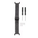 thumbnail image 1 of EeaseMX Correa de reloj de acero inoxidable con expansión, correa de repuesto compatible con SUUNTO Core (negro)., 1 of 7