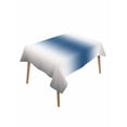 thumbnail image 2 of Lake Blue Grey White Tablecloth Rectangle Table Cloth 52x70, Waterproof Tablecloth Outdoor Table Cloth, Farmhouse Ombre Color Modern Washable Table Cover for Kitchen Dinning Party, 2 of 8