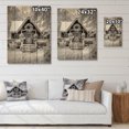 thumbnail image 4 of Designart "Winter s Charm at the Cottage" Landscapes Print on Natural Pine Wood, 4 of 5