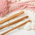 thumbnail image 3 of 12-Size Bamboo Handle Crochet Hook Knit Weave Yarn Craft Knitting Needle, 3 of 8