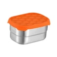 thumbnail image 4 of veasfak Stainless Steel Food Storage Container Lunch Box Stackable Snack Box Airtight Meal Prep Container for Household Travel Office Rectangular Large, 4 of 9
