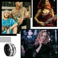 thumbnail image 6 of PLGEBR Studded Bracelet, Punk Emo Goth Bracelets, Studded Arm Band, 80s Cuff Wristband Rock Punk Gothic Accessories Rivets Leather Bracelet, 6 of 6