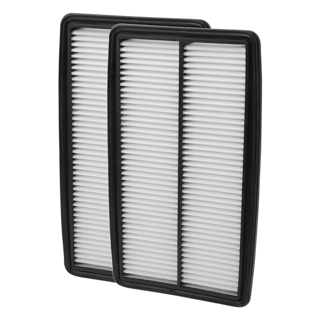 Filtro de Aire del Motor de Coche Unique Bargains No.17220RGLA00 para Honda Odyssey 3.5L 2005-2007 Elemento de Filtro de Larga Vida Limpiador de Aire 2 Pcs