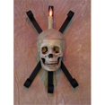 thumbnail image 1 of Perfectpretend Skull Metal Wall Sconce Multicolour Life-Size Flicker Candle, 1 of 1