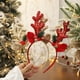 thumbnail image 3 of Diademas navideñas, bandas para el cabello, diademas de astas de alce con purpurina navideña, regalo de fiesta, disfraz para mujer, accesorio de disfraz, 3 of 5