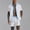 White, variant on WWV Men Short Set Lapel Short Sleeve Button Shirt Elastic Waist Shorts Outfits Solid Color Trendy Loose Fit Party Leisure Suit Beige L