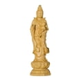 thumbnail image 4 of 2x Estatua Tallada de Guanyin, Artesanías de Escultura de Pared para Dormitorio, Adornos para Hugo Estatua de Guan Yin, 4 of 10