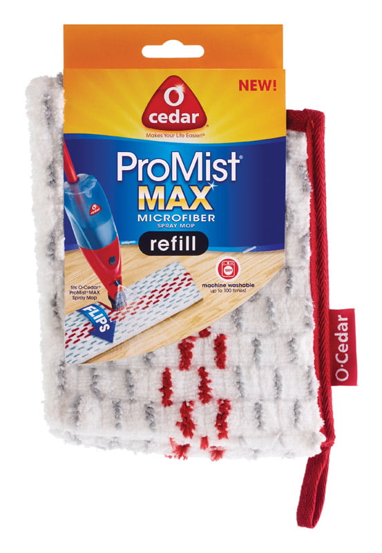 2Pack Washable Microfiber Spray Mop Pads Replacement For O-Cedar Promist MAX Mop 