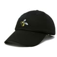 thumbnail image 4 of DALIX Nature Wasp Hat Mens Womens Embroidered Baseball Cap in Black, 4 of 7