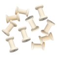 thumbnail image 3 of kurtrusly Wooden Spools For Crafts Weaving Bobbins Durable Wood Convenient Smooth Finish Ribbon Yarn Rope Fishing Line Wood Spools Light Wood 5.2 cmx3.5 cm, 3 of 6