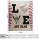 thumbnail image 4 of LHSHID Baseball Blanket Personalized Name Blanket for Kids Adults Custom Baseball Blankets with Name Sports Customized Throw Blanket for Boys Mens Gifts 50"x60", 4 of 7