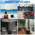 thumbnail image 6 of Fznkrag Umbrella Base Weight Bag Up to 100 lbs Umbrella Base Water Bag Umbrella Stand Outdoor Base,40L, 6 of 8