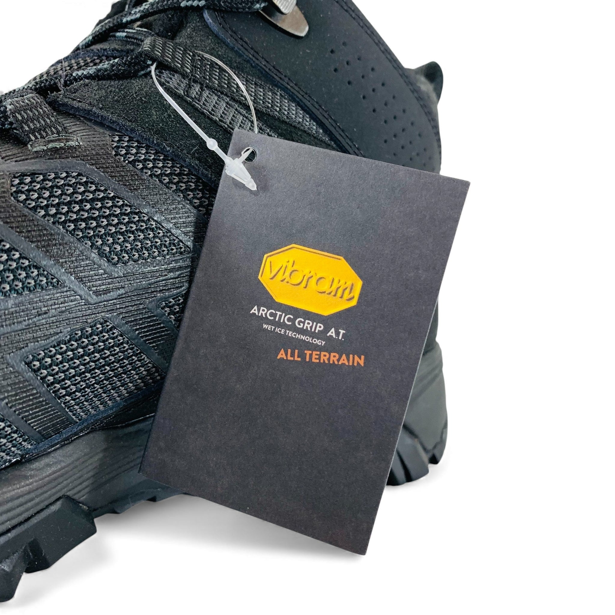 Merrell Moab FST 3 Thermo Mid Waterproof Men's Black Hiking Shoes J036413Z, Men's U.S. Shoe Size 10